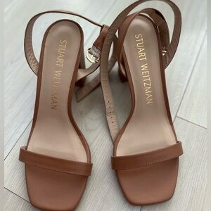 NWT Stuart Weitzman Nearlybare Sandals
